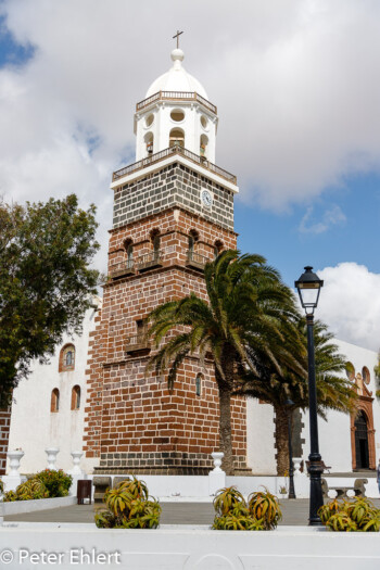 Kirchturm  Teguise Kanarische Inseln Spanien by Peter Ehlert in LanzaroteTeguise