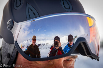 Ralfs neuer Helm mit Spiegelung  Tux Tirol Österreich by Peter Ehlert in ZillerLanersbach