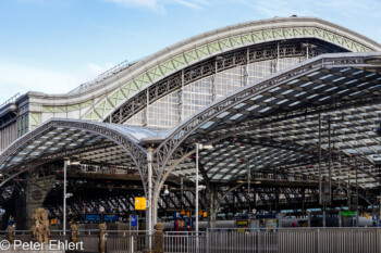 Dachkonstruktion  Köln Nordrhein-Westfalen Deutschland by Peter Ehlert in Köln_Bahnhof