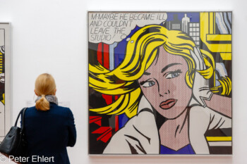 Roy Lichtenstein, M-Maybe (1965)  Köln Nordrhein-Westfalen Deutschland by Peter Ehlert in Köln_Museum_Ludwig