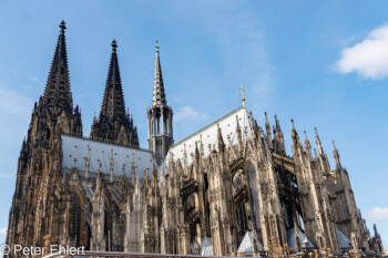 Südost Seite des Kölner Doms  Köln Nordrhein-Westfalen Deutschland by Peter Ehlert in Köln_Museum_Ludwig