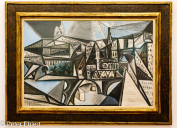 Pablo Picasso - Ile de la Cite (1945)  Köln Nordrhein-Westfalen Deutschland by Peter Ehlert in Köln_Museum_Ludwig