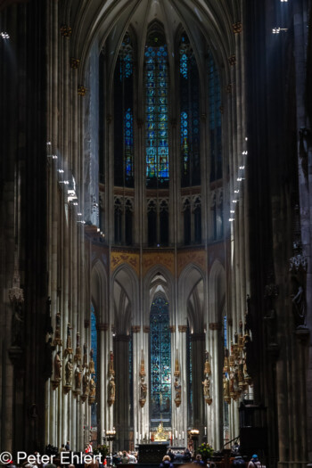 Mittelschiff  Köln Nordrhein-Westfalen Deutschland by Peter Ehlert in Köln_Dom