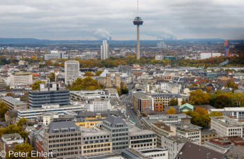 Fensehturm und Braunkohle Revier am Horizont  Köln Nordrhein-Westfalen Deutschland by Peter Ehlert in Köln_Dom