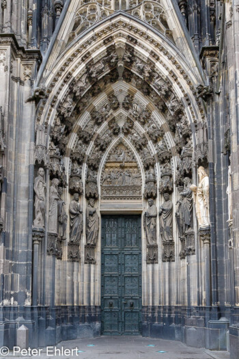 Seiteneingänge  Köln Nordrhein-Westfalen Deutschland by Peter Ehlert in Köln_Dom