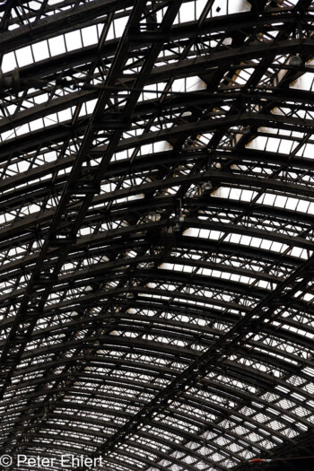 Dachkonstruktion  Köln Nordrhein-Westfalen Deutschland by Peter Ehlert in Köln_Bahnhof