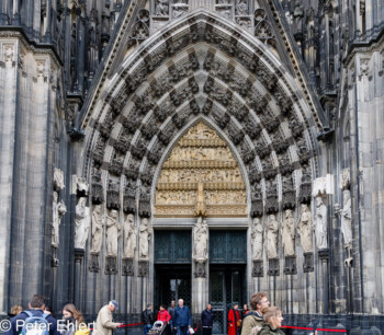 Haupteingang  Köln Nordrhein-Westfalen Deutschland by Peter Ehlert in Köln_Dom