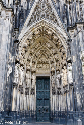 Seiteneingänge  Köln Nordrhein-Westfalen Deutschland by Peter Ehlert in Köln_Dom