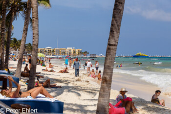 Strand  Playa del Carmen Quintana Roo Mexiko by Peter Ehlert in Stadtrundgang Playa del Carmen