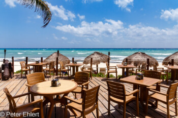 Bar mit Tischen  Playa del Carmen Quintana Roo Mexiko by Peter Ehlert in Petit Lafitte Hotel