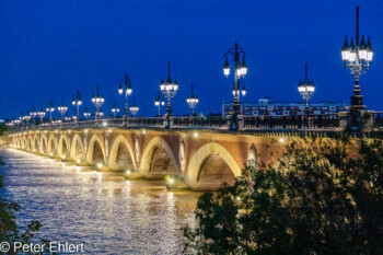 Pont de pierre  Bordeaux Département Gironde Frankreich by Peter Ehlert in Stadtrundgang Bordeaux