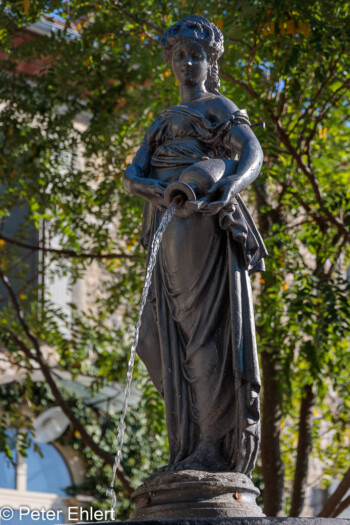 Brunnenfigur  Brignon Gard Frankreich by Peter Ehlert in Brignon