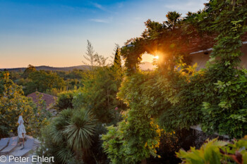 Abendstimmung  Brignon Gard Frankreich by Peter Ehlert in Brignon