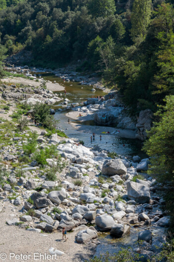 Baden im Gardon  Saint-Jean-du-Gard Gard Frankreich by Peter Ehlert in Rundfahrt Gardon