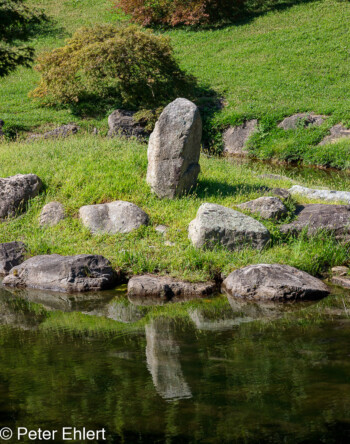 Steinkreis  Générargues Gard Frankreich by Peter Ehlert in Bambouseraie