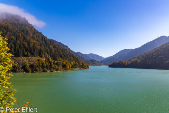 Isar Staustufe  Lenggries Bayern Deutschland by Peter Ehlert in Ahornboden