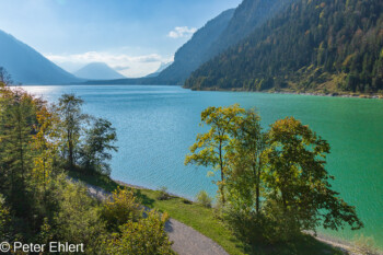 Isar Staustufe  Lenggries Bayern Deutschland by Peter Ehlert in Ahornboden