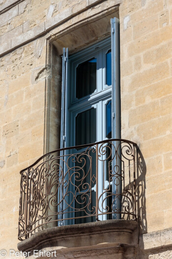 Balkon  Uzès Gard Frankreich by Peter Ehlert in Uzès