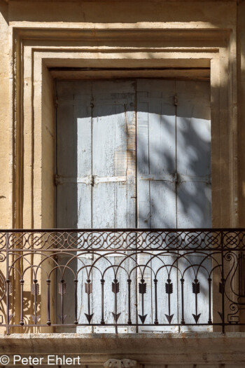 Balkon  Uzès Gard Frankreich by Peter Ehlert in Uzès