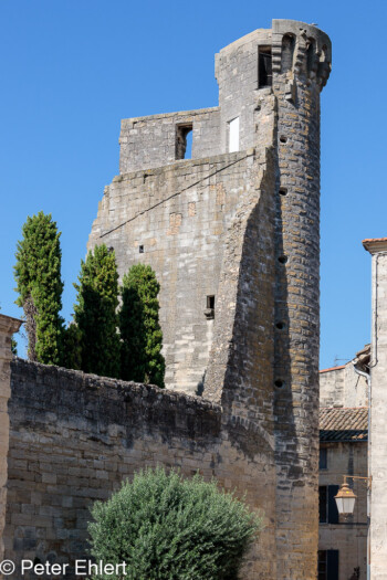 Turm  Uzès Gard Frankreich by Peter Ehlert in Uzès - Château Ducal