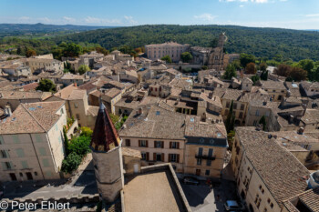 Blick von Turm nach Osten  Uzès Gard Frankreich by Peter Ehlert in Uzès - Château Ducal