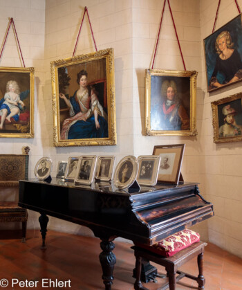 Ahnenzimmer  Uzès Gard Frankreich by Peter Ehlert in Uzès - Château Ducal