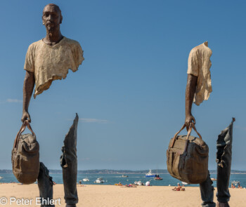 Pierre David Triptyque - Bruno Catalano  Arcachon Département Gironde Frankreich by Peter Ehlert in Arcachon Ausflug