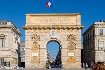 Porte du Peyrou  Montpellier Département Hérault Frankreich by Peter Ehlert in Montpellier-Peyrou