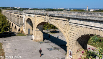 Aqueduc de Saint-Clément  Montpellier Département Hérault Frankreich by Peter Ehlert in Montpellier-Peyrou