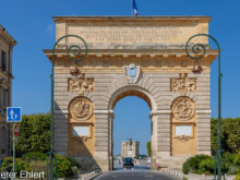 Porte du Peyrou  Montpellier Département Hérault Frankreich by Peter Ehlert in Montpellier-Peyrou