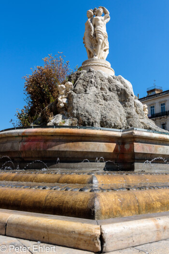 Fontaine des Trois Grâces  Montpellier Département Hérault Frankreich by Peter Ehlert in Montpellier