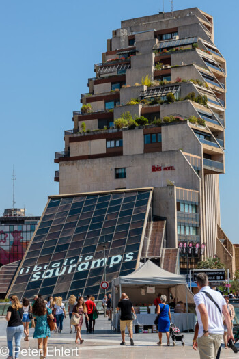 Moderne Hotelarchitektur  Montpellier Département Hérault Frankreich by Peter Ehlert in Montpellier