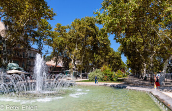 Esplanade Charles-de-Gaulle  Montpellier Département Hérault Frankreich by Peter Ehlert in Montpellier