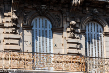 Rostiges Balkongitter  Montpellier Département Hérault Frankreich by Peter Ehlert in Montpellier