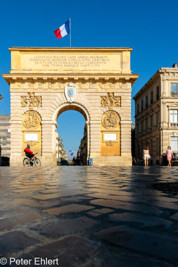 Porte du Peyrou  Montpellier Département Hérault Frankreich by Peter Ehlert in Montpellier