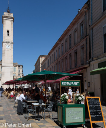 Place de l'Horloge  Nîmes Gard Frankreich by Peter Ehlert in Nimes