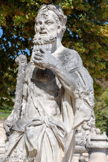 Pan mit Flöte  Nîmes Gard Frankreich by Peter Ehlert in Nimes