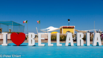 Bellaria Sign bei Tag  Bellaria-Igea Marina Provinz Rimini Italien by Peter Ehlert in Wellness in Bellaria