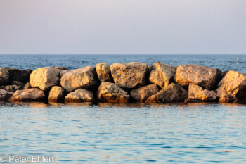 Meer und Steine  in der Dämmerung  Bellaria-Igea Marina Provinz Rimini Italien by Peter Ehlert in Wellness in Bellaria