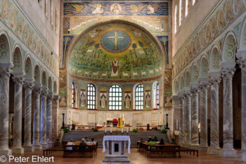 Altarraum  Ravenna Provinz Ravenna Italien by Peter Ehlert in UNESCO Weltkulturerbe in Ravenna