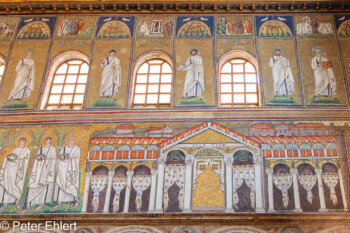 Wandmosaike  Ravenna Provinz Ravenna Italien by Peter Ehlert in UNESCO Weltkulturerbe in Ravenna