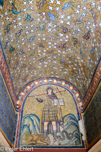 Mosaikdecke  Ravenna Provinz Ravenna Italien by Peter Ehlert in UNESCO Weltkulturerbe in Ravenna