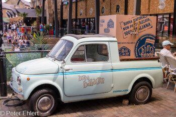 Fiat 500 Zapfwagen  London England Vereinigtes Königreich by Peter Ehlert in GB-London-camden