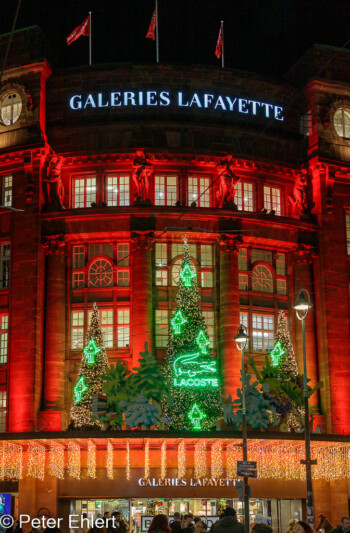 Galeries Lafayette   Straßburg Département Bas-Rhin Frankreich by Peter Ehlert in Weihnachtsmarkt 2022