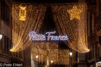 Beleuchtung Petite France  Straßburg Département Bas-Rhin Frankreich by Peter Ehlert in Weihnachtsmarkt 2022
