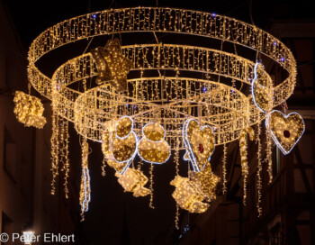 Beleuchtung Petite France  Straßburg Département Bas-Rhin Frankreich by Peter Ehlert in Weihnachtsmarkt 2022