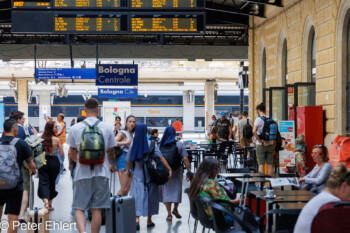 Bahnhof  Bologna Metropolitanstadt Bologna Italien by Peter Ehlert in