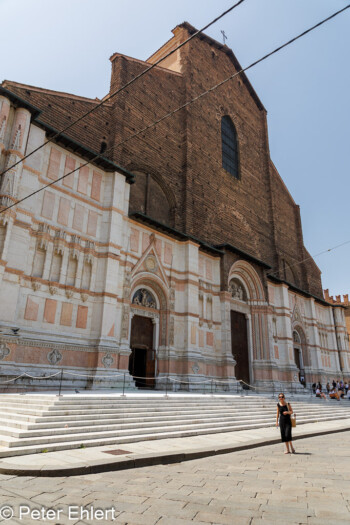 Basilica San Petronio  Bologna Metropolitanstadt Bologna Italien by Peter Ehlert in