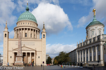 Nicolaikirche und Potsdam Museum  Potsdam Brandenburg Deutschland by Peter Ehlert in Sause in Berlin 2023