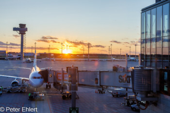 Sonnenuntergang am Gate  Schönefeld Brandenburg Deutschland by Peter Ehlert in Sause in Berlin 2023